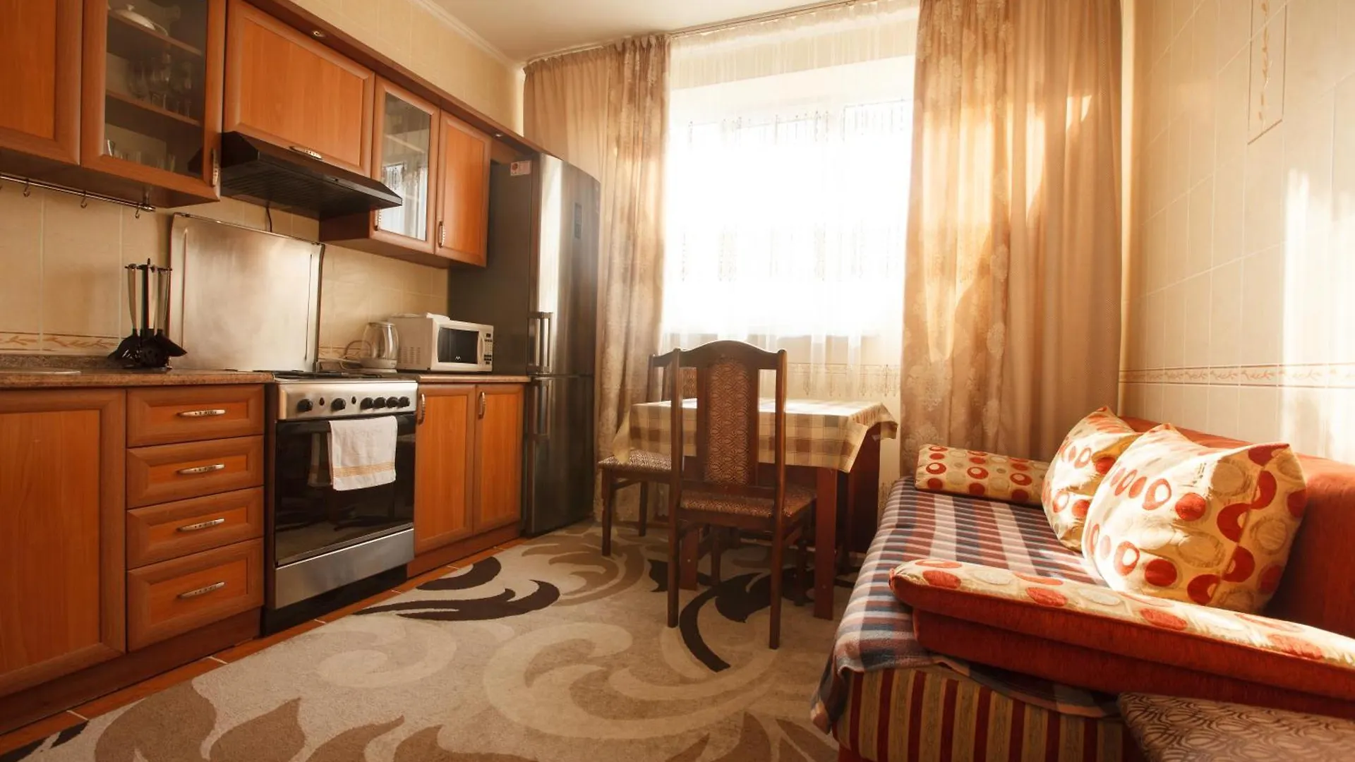 Пушкина 28 Трёхкомнатная Apartment Almaty 0*,  Kazakhstan